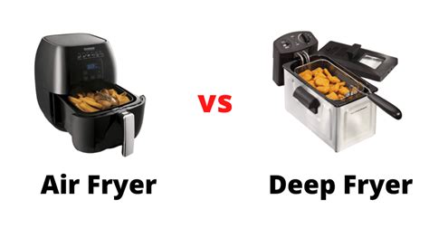 Air Fryer Vs Deep Fryer Interesting Comparison Of Factors