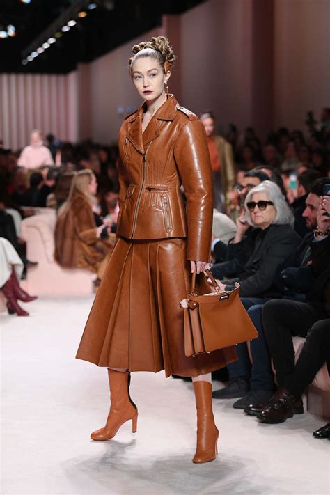 Gigi Hadid Walks The Runway At Fendi Fashion Show Fashion Couture