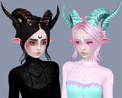 For My Sims Tera Conversion Devil Horns