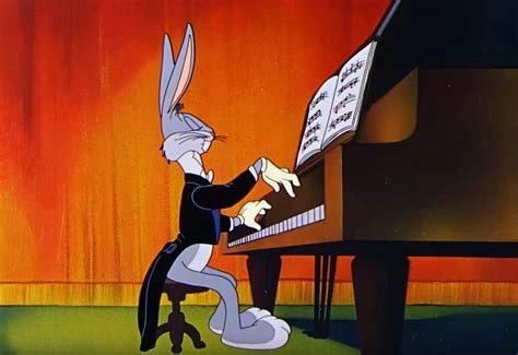 Bugs Bunny The Piano Playing Icon Mozart Project