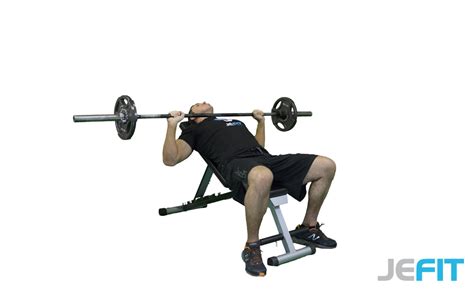 Barbell Decline Bench Press Reverse Grip A Strength Exercise