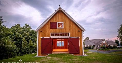 Interior barn doors are one of the hottest home trends, and it's easy to see why. 24×36 Sutton Barn | Barn and Overhead garage door