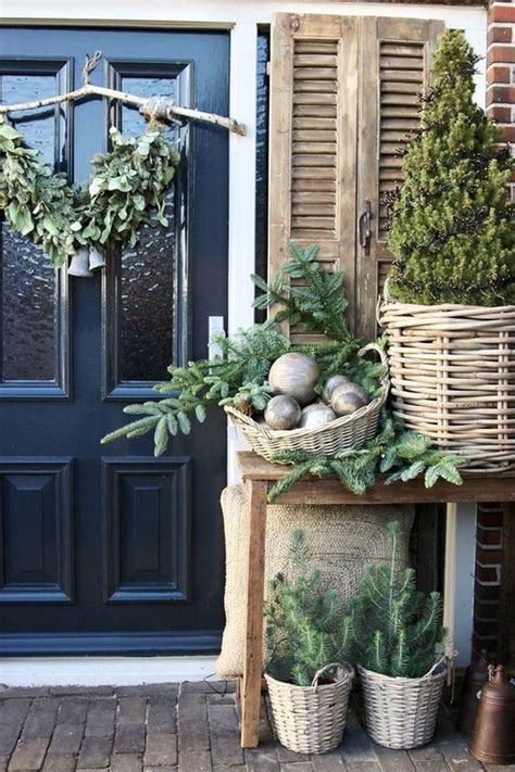 25 Amazing Winter Porch Decor Ideas That Will Impress You Front Porch