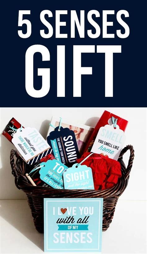 Senses Gift Sense Gift Gifts For Fiance Boyfriend Gift Basket