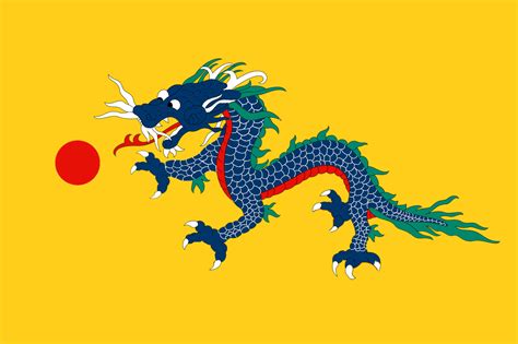 Flag Of The Qing Dynasty But Theres Something Strange Rvexillology