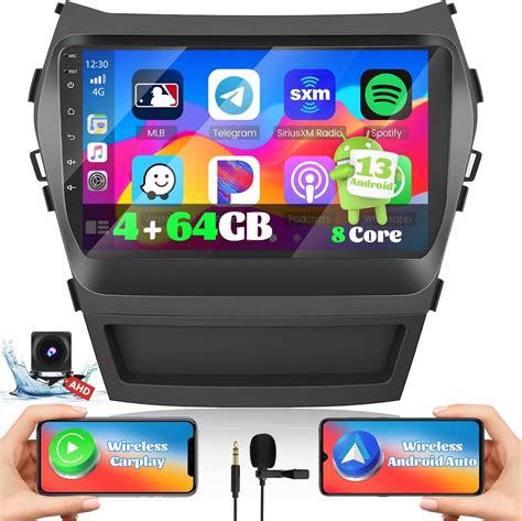 Amazon 4G 64G 8 Core Android 13 Carplay Car Stereo For Hyundai