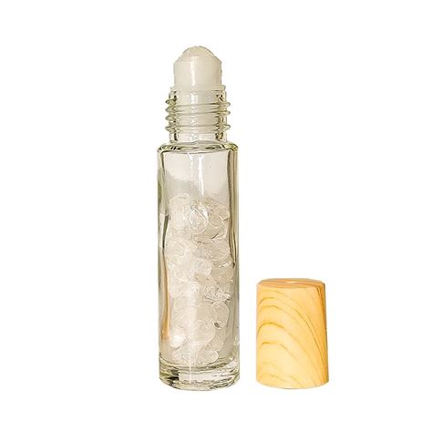 Clear Quartz Roller Bottle Face Massager New 100 Genuine Le Marbelle Jade Rollers