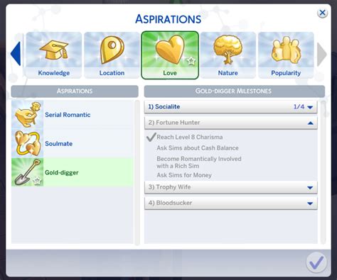 36 Super Fun Sims 4 Custom Aspirations You Need In Your Game Sims 4
