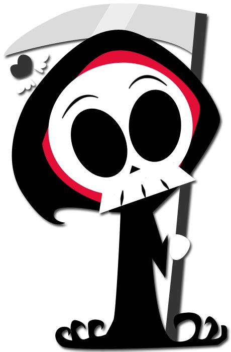 Cartoon Grim Reaper Show
