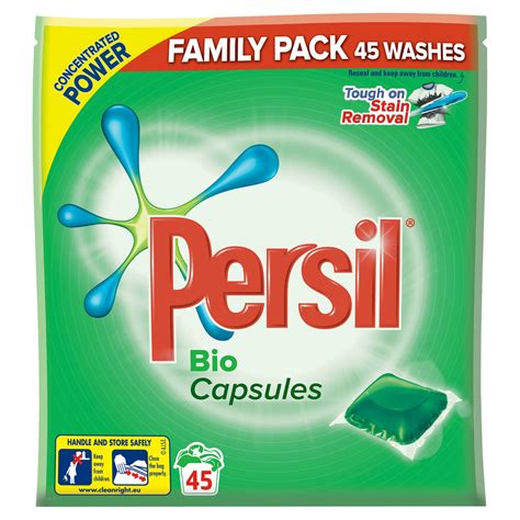 One of our major complaints about the original persil was its cloying aroma. Persil Bio Washing Capsules 45 wash 1.183kg | Washing ...