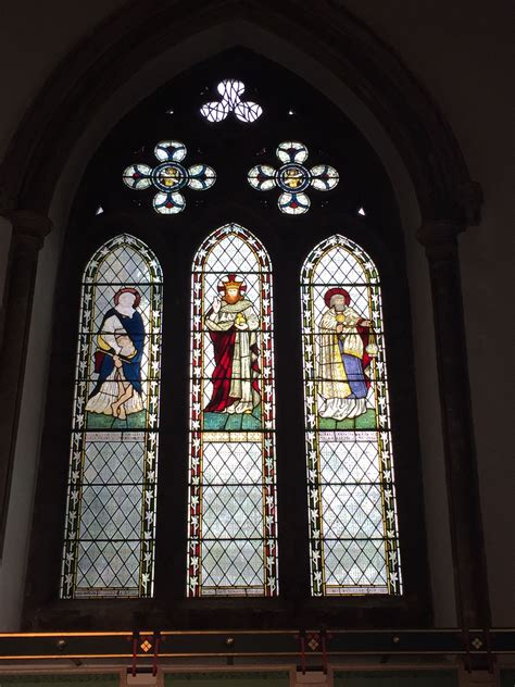 Pin By Laura S Beau Ltd On Llandaff Cathedral Cardiff Wales Stained Glass Windows Triptych