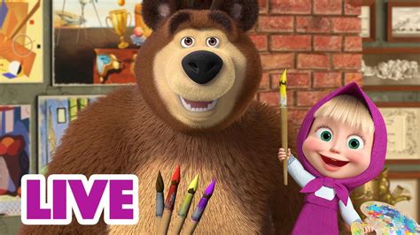 🔴 Live Stream माशा एंड द बेयर 🎨 टेलेंट परेड 📺 Masha And The Bear In Hindi Youtube