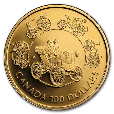 Royal Canadian Mint 1993 Canada 14 Oz Proof Gold 100 Horseless
