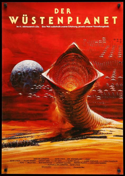 Dune 1984 Original German A1 Movie Poster Original Film Art