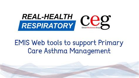 Real Health Emis Web Tools To Support Primary Care Asthma Management