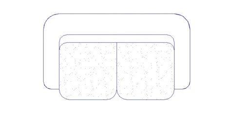 Two Seated Sofa Set Elevation Block Details Dwg File Cadbull