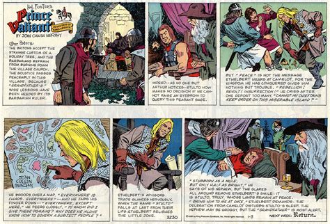 Old Fashioned Comics Hal Fosters Prince Valiant Sunday Strips 1999