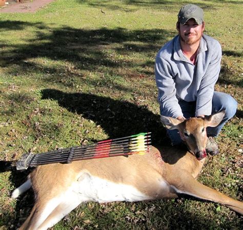 The Authors Brother Ryan Schirm With The Largest Doe Taken So Far On