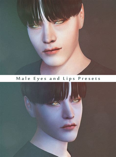 Ms Mary Sims Male Presets Set Nose Preset Lips Preset Eyes Vrogue