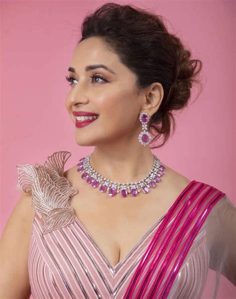 Dancing Diva Madhuri Dixit Nene Looked Pretty In Pink Lehenga From The