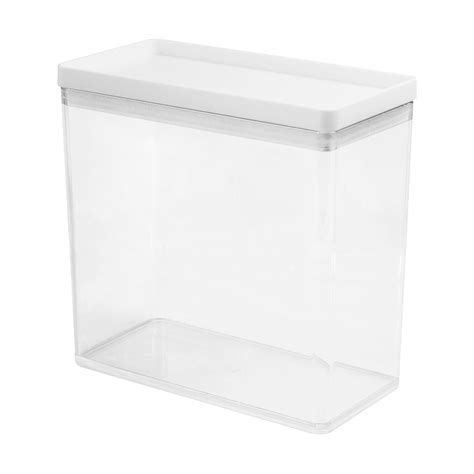 12.6c Tall Rectangle Plastic Food Storage Container - Brightroom