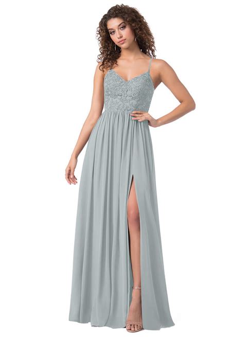 Dolphin Grey Azazie Kelia Bridesmaid Dresses Azazie