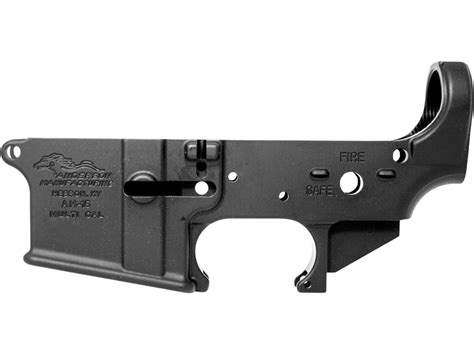 Anderson Am 15 Ar 15 Stripped Lower Receiver Aluminum Black