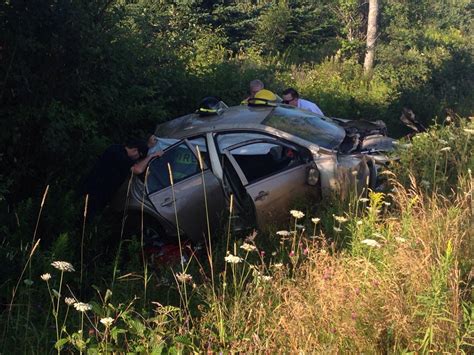 Single Vehicle Crash Lands Nova Scotia Man In Hospital With Serious
