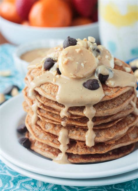 Vegan Peanut Butter Pancakes Veggie Inspired