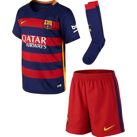 Nike Fc Barcelona Home Lt Boys Kit