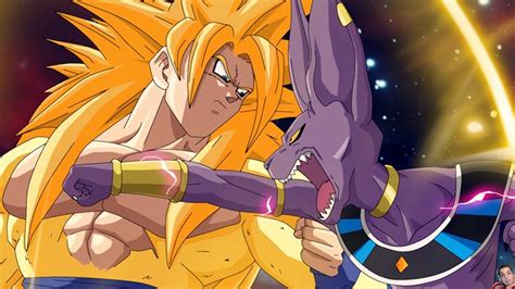 Once these conditions are achieved the future warrior must speak. Dragon Ball Z Battle Of Gods Super Saiyan God Goku Vs Bills - HD Wallpaper Gallery