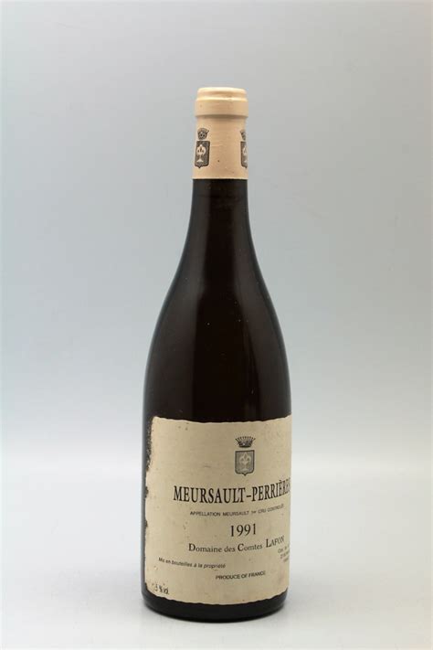 Comtes Lafon Meursault 1er Cru Perrières 1991 PROMO 5 VINS