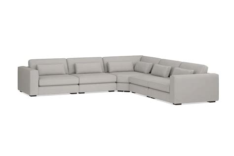 Bassett Moby 5 Piece L Shaped Sectional