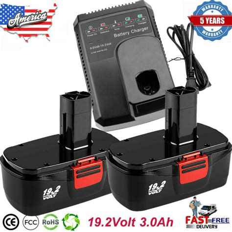 192 Volt For Craftsman C3 Lithiumandnimh Xcp Battery Charger Pp2011