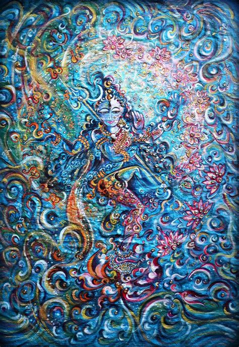Aum Shiva Shakti Dance In Cosmos Painting By Harsh Malik Saatchi Art