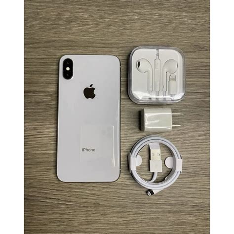 Apple Iphone X 64gb Silver Unlocked A1865 Cdma Gsm Shopee