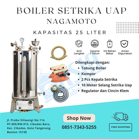 Jual BOILER NAGAMOTO 25L Shopee Indonesia