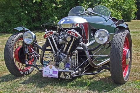 Picture Motorcycle Return To The Future Morgan 3 Wheeler