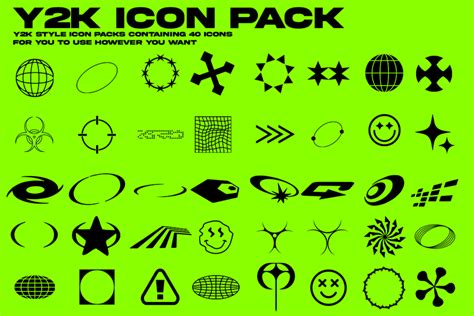 Y2k Icon Pack