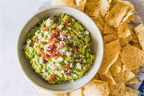 Bacon And Blue Cheese Guacamole Recipe