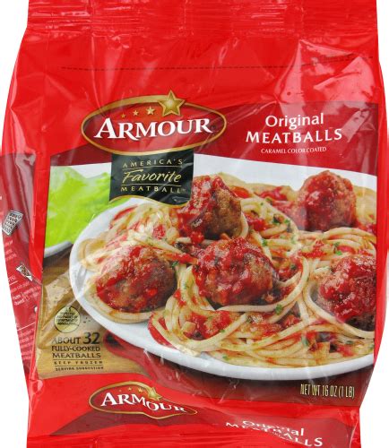 Armour Original Meatballs 16 Oz Foods Co