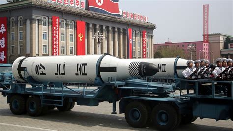 north korea displays new icbm other missiles