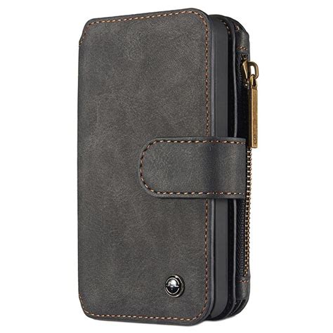 Iphone 55sse Caseme Multifunctional Wallet Leather Case Black