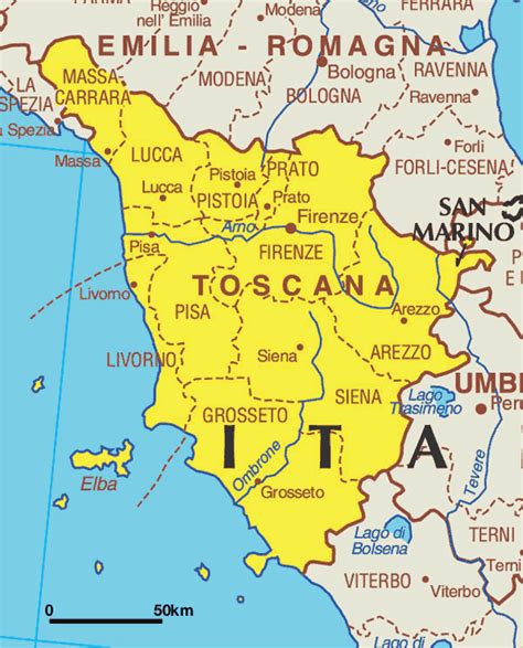 Schoolspace Geografia Regione Toscana