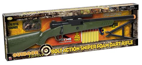 Bolt Action Sniper Foam Dart Rifle With Bipod Outdoor Hunter Pinterest