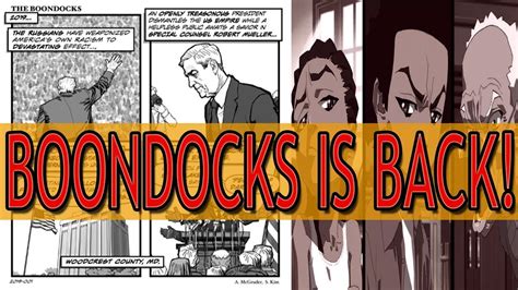 The Boondocks Is Coming Back In 2019 New Boondocks Comic Strip