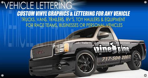Truck And Trailer Lettering Nineonenine Designs