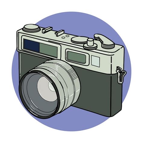 Premium Vector Vintage Camera Clip Art