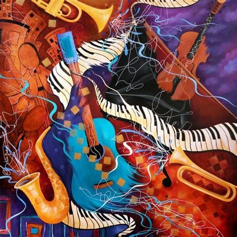 20 Best Abstract Musical Notes Piano Jazz Wall Artwork Wall Art Ideas