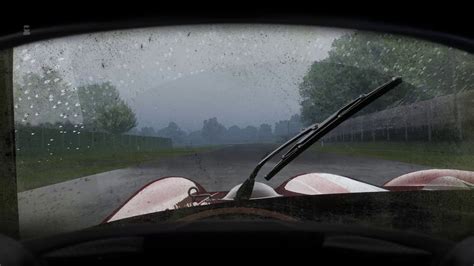 Assetto Corsa Rain Test W Wipers Imola Wet Shaders Patch Youtube